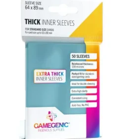 Gamegenic: Thick Inner Sleeves 64x89mm (50)