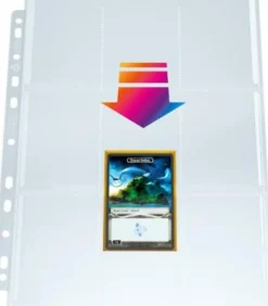 Gamegenic: Ultrasonic 9-Pocket Pages Top-Loading Display (50)