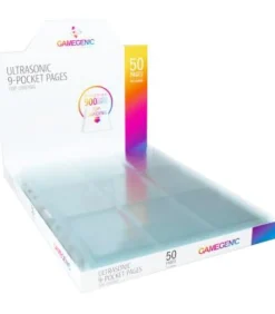Gamegenic: Ultrasonic 9-Pocket Pages Top-Loading Display (50)