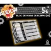 Gaslands: Bloc de Hojas de Equipo