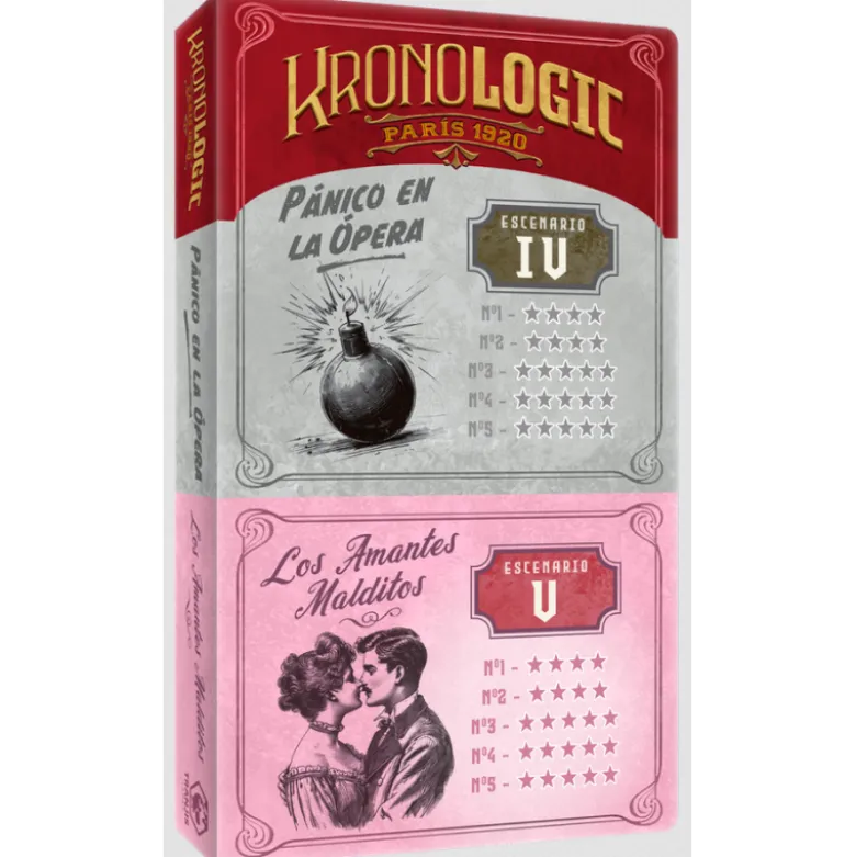 Kronologic: Paris 1920 - Pack de Escenarios 4 y 5 (Panico en la Opera / Los Amantes Malditos)