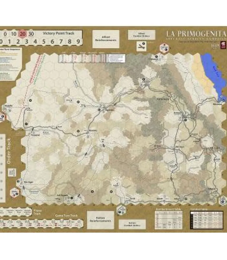 La Primogenita: 1941 East Africa Campaign (Inglés)