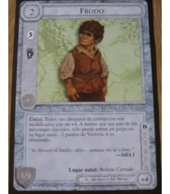 Lámina Dos Caras - Frodo + Dwar de Waw