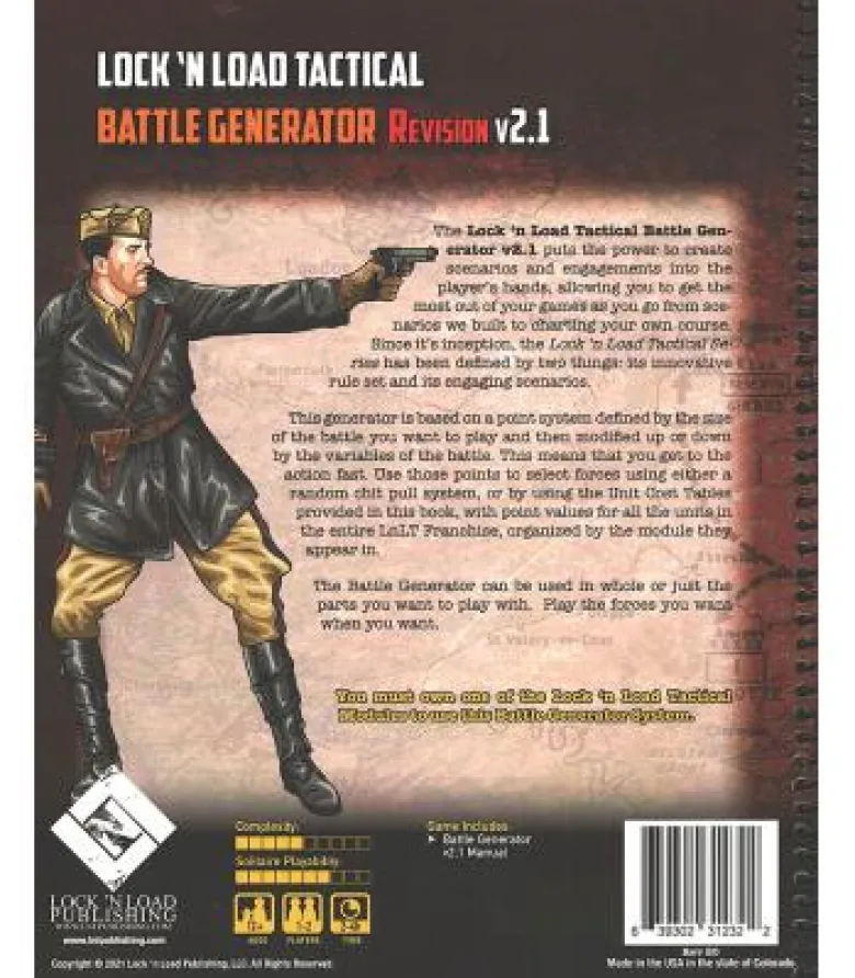 Lock'N Load Tactical: Battle Generator (Revision v2.1) (Inglés)