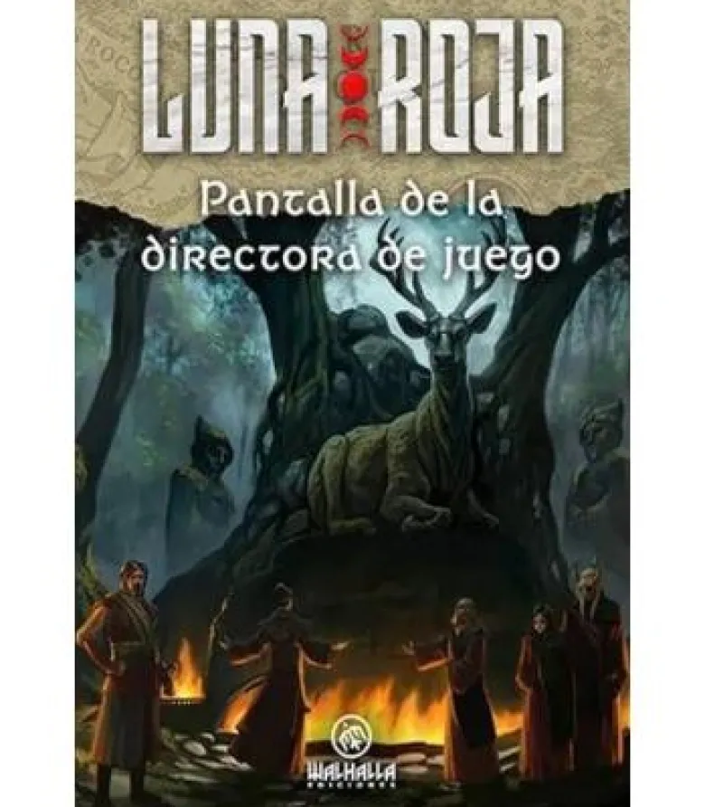 Luna Roja: Pantalla de la Directora de Juego + Guias de Campaña