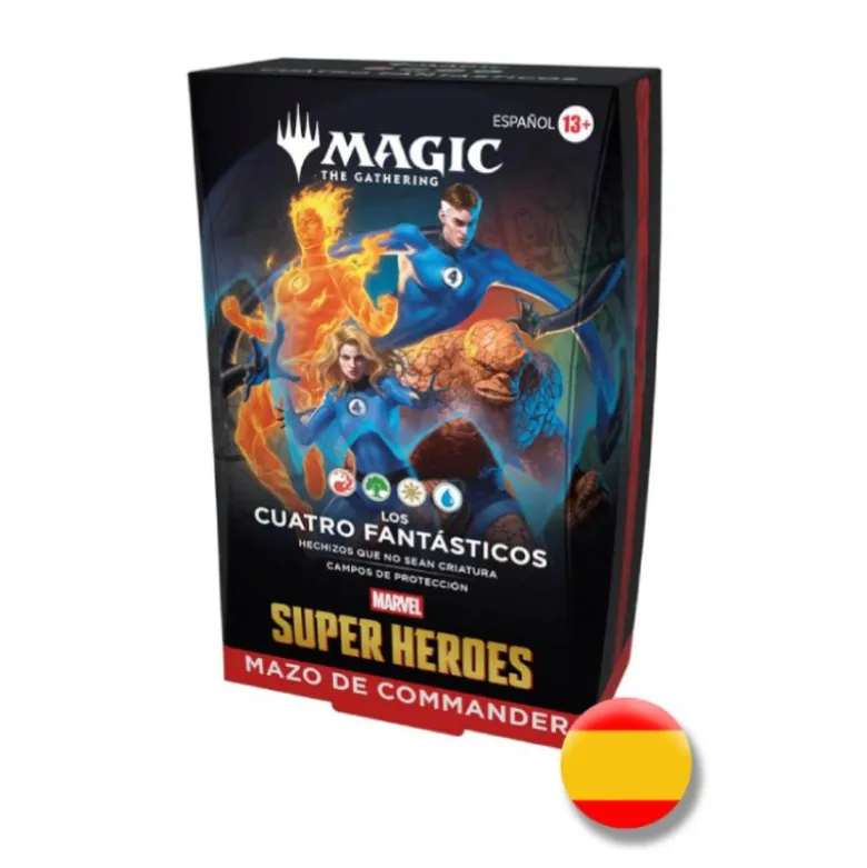 Magic the Gathering: Marvel Super Heroes - Mazo de Commander (Los Cuatro Fantasticos)