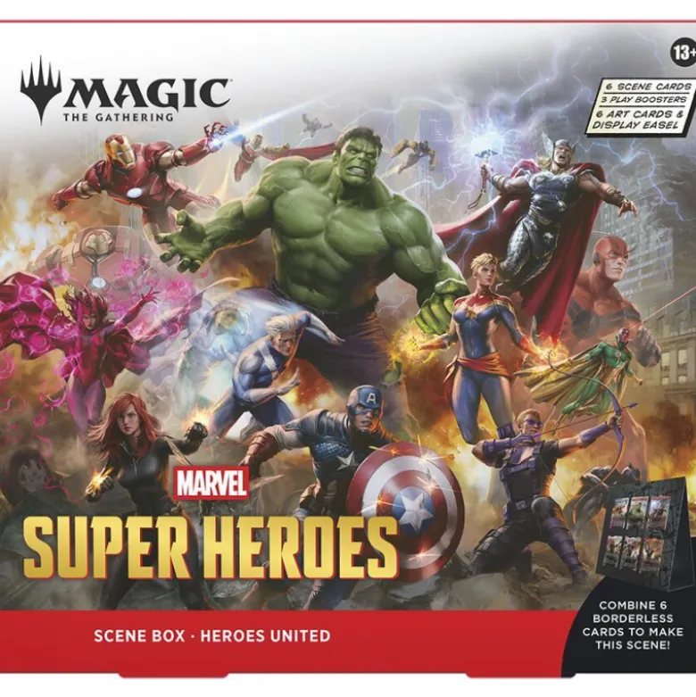 Magic the Gathering: Marvel Super Heroes - Heroes United (Scene Box)