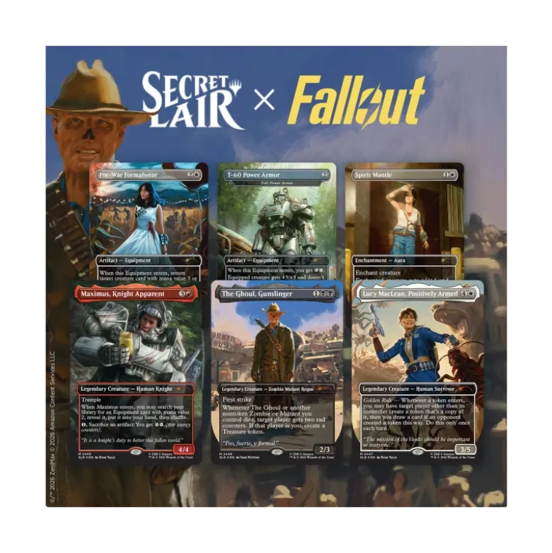Magic the Gathering: Secret Lair x Fallout: Beyond Vault 33 (Inglés)