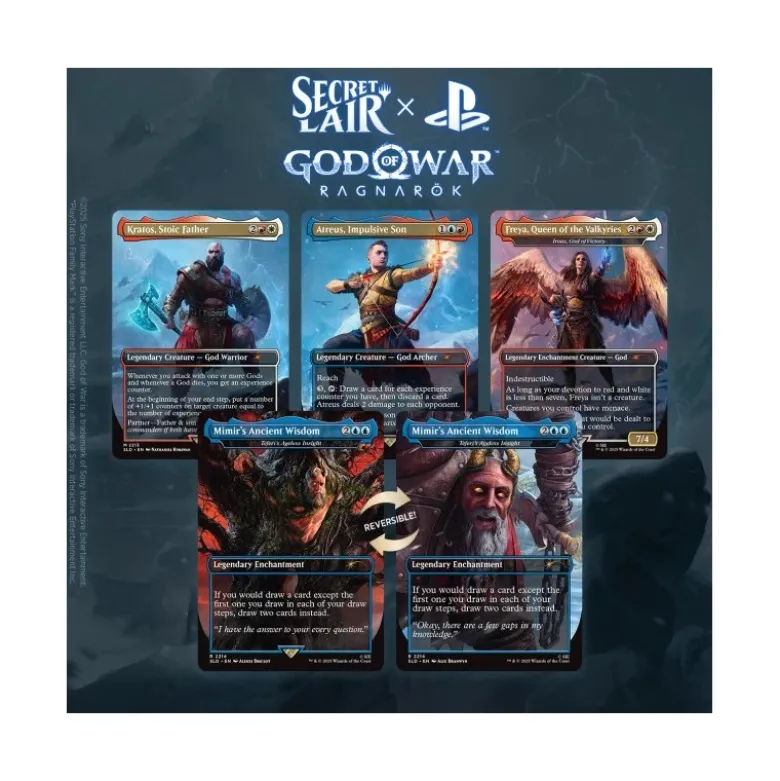 Magic the Gathering: Secret Lair x God of War - Norse (Inglés)