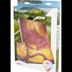 Magic the Gathering: The Hobbit - Zip-Up Album 18-Pocket (Smaug's Mox Amber)