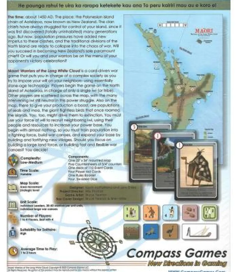 Maori: Warriors of the Long White Cloud (Inglés)