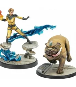 Marvel Crisis Protocol: Crystal & Lockjaw (Inglés)