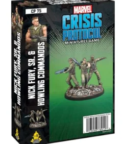 Marvel Crisis Protocol: Nick Fury, Sr. & The Howling Commandos (Inglés)