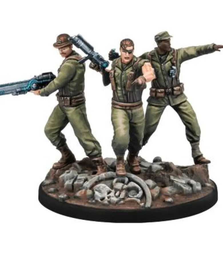 Marvel Crisis Protocol: Nick Fury, Sr. & The Howling Commandos (Inglés)