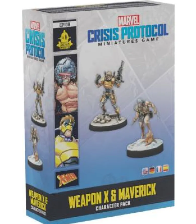 Marvel Crisis Protocol: Weapon X & Maverick (Character Pack)