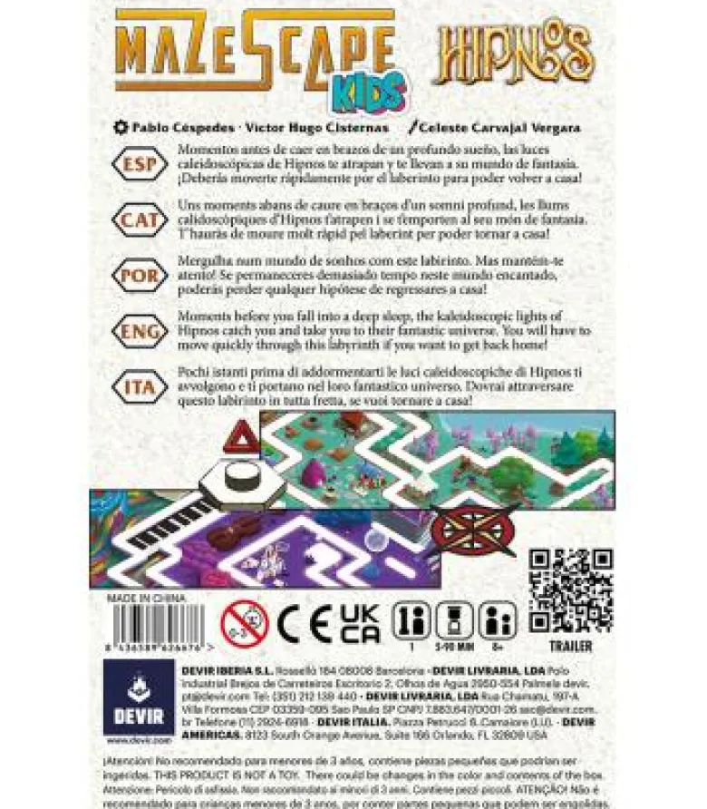Mazescape Kids: Hipnos