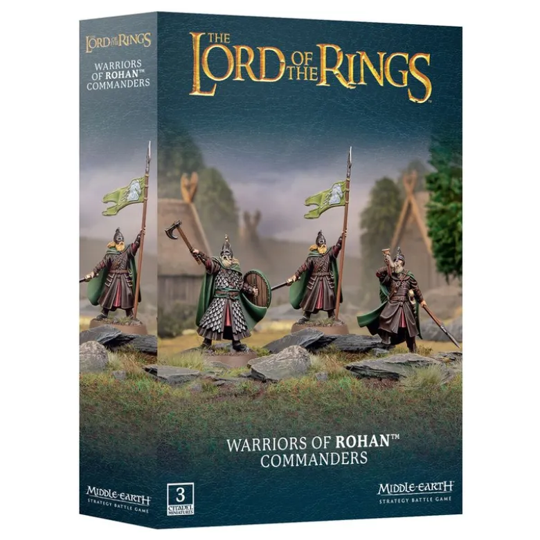 Middle-Earth Strategy Battle Game - The Lord of the Rings: Warriors of Rohan Commanders
