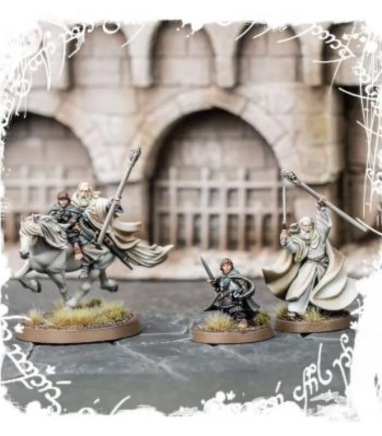 Middle-Earth Strategy Battle Game: Gandalf the White and Peregrin Took