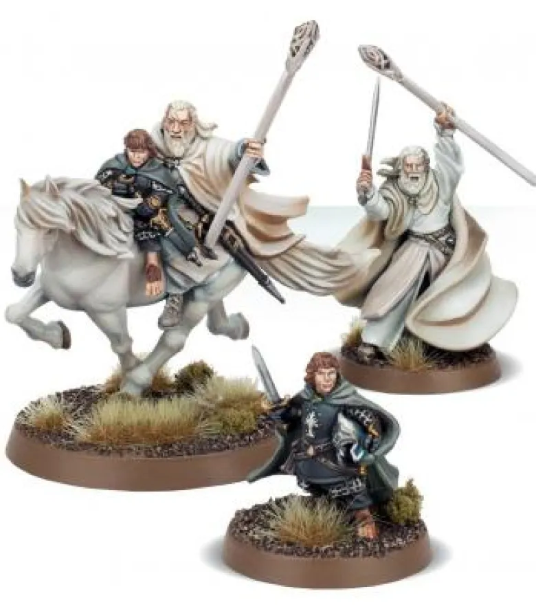 Middle-Earth Strategy Battle Game: Gandalf the White and Peregrin Took