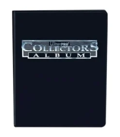 Mini Album Negro Collectors 4 Bolsillos Con Hojas