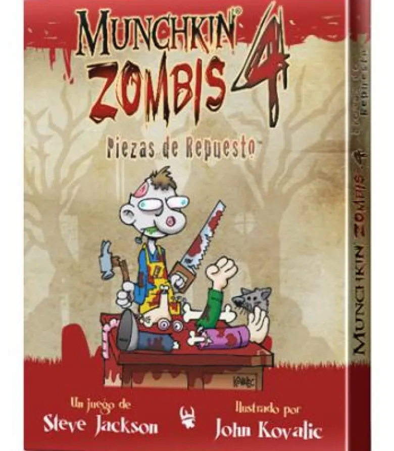 Munchkin Zombies 4: Piezas de Repuesto