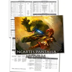 Mythras: Encartes de pantalla del DJ