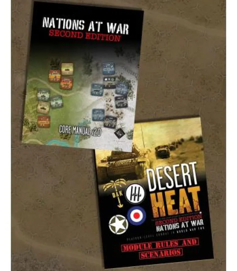 Nations at War: Desert Heat (2nd Edition) (Inglés)