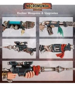 Necromunda: Escher Weapons & Upgrades