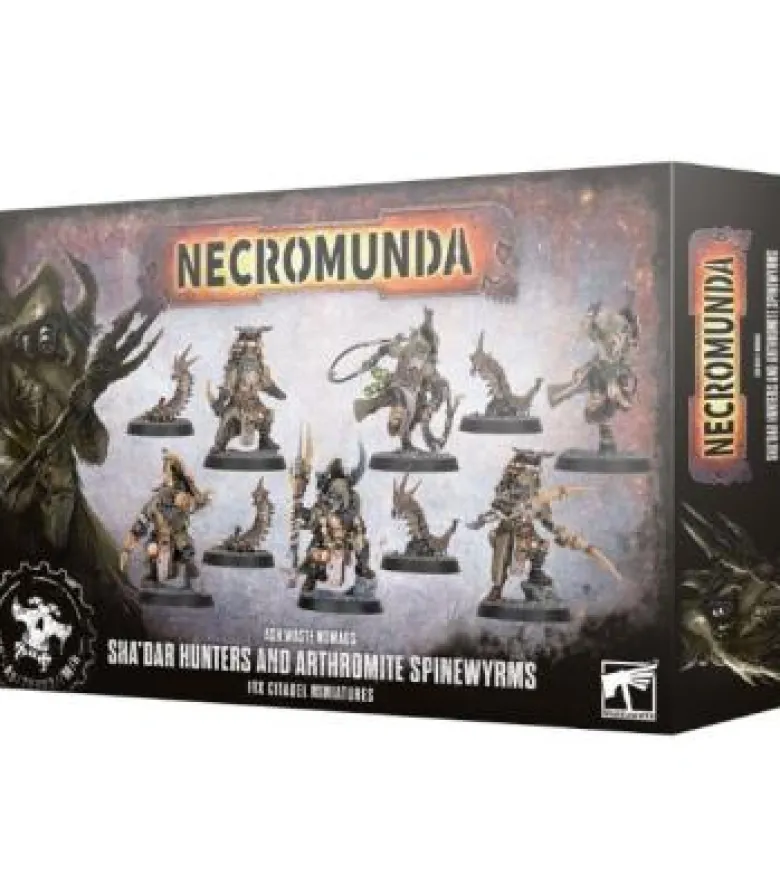 Necromunda: Sha'dar Hunters and Arthromite Spinewyrms