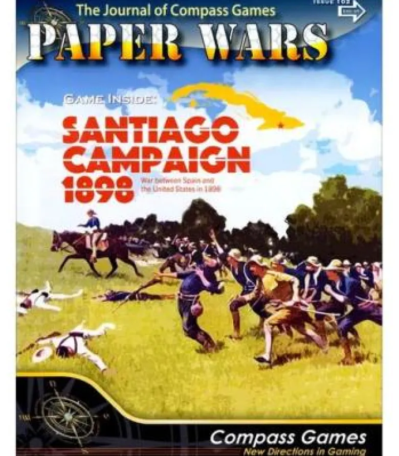 Paper Wars 102: Santiago Campaign 1898 (Inglés)