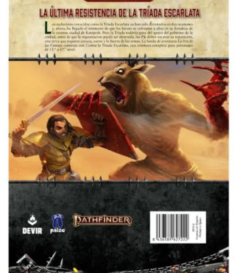 Pathfinder (2ª Edición): La Era de las Cenizas 5 (Contra la Triada Escarlata)