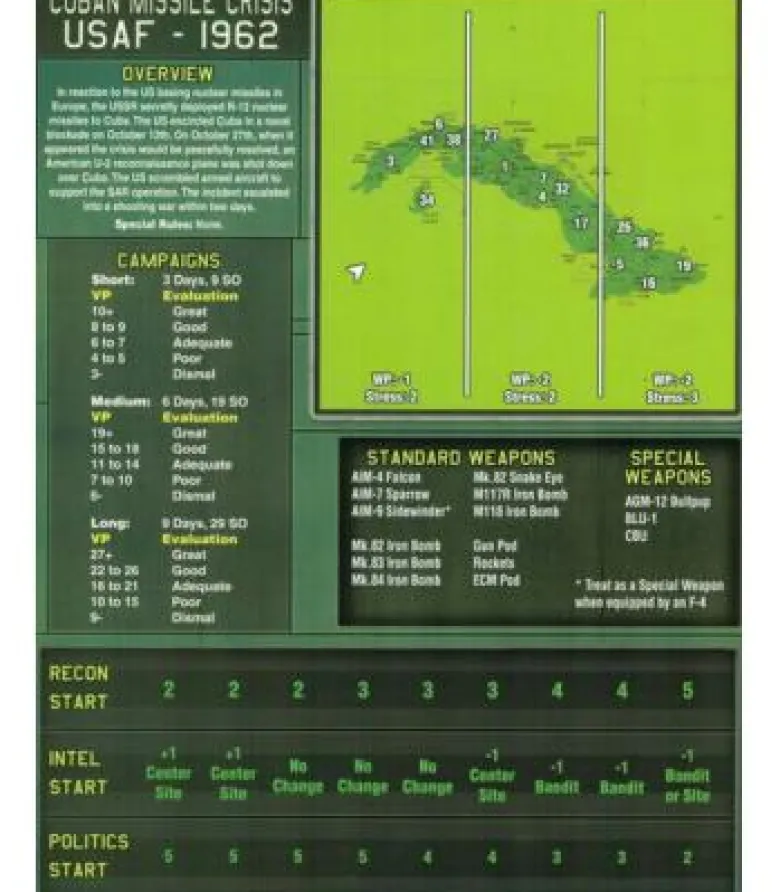 Phantom Leader: The Vietnam Air War Solitaire Strategy Game (Deluxe Edition) (Inglés)