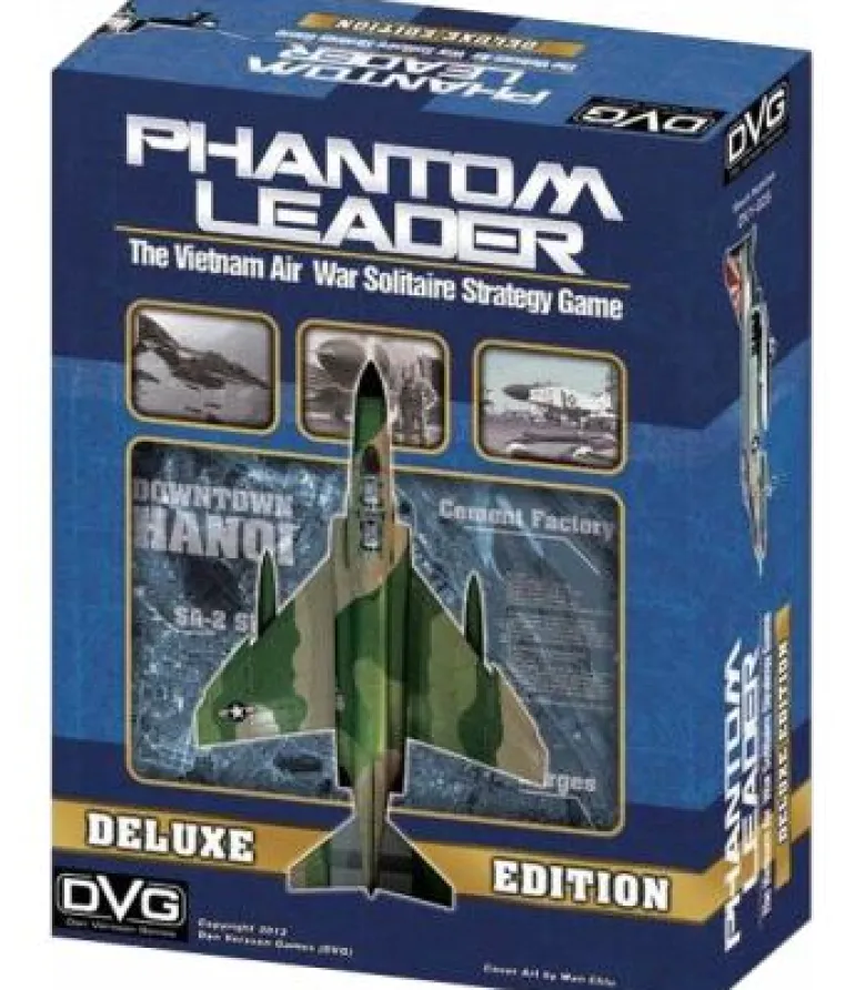 Phantom Leader: The Vietnam Air War Solitaire Strategy Game (Deluxe Edition) (Inglés)