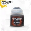 Pintura Citadel: Base Abaddon Black