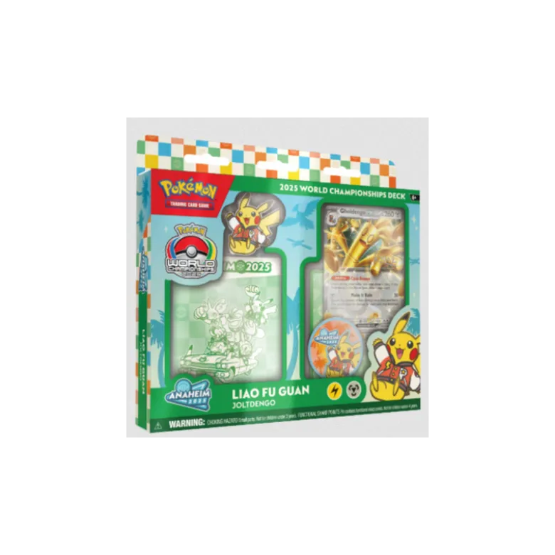 Pokemon TCG: 2025 World Championships Deck (Liao Fu Guan - Joltdengo)