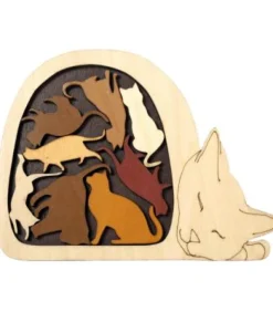 Puzzle Gatos / Cat Basket