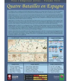 Quatre Batailles en Espagne (Inglés)