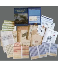 Quatre Batailles en Espagne (Inglés)