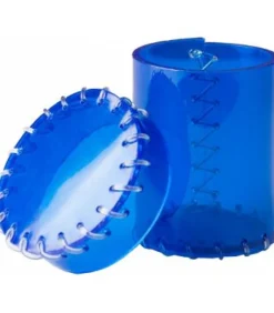 Q-Workshop: Age of Plastic Dice Cup (Blue)