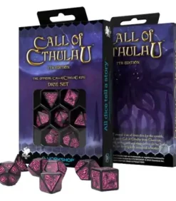 Q-Workshop: Call of Cthulhu 7th Edition (Black & Magenta)