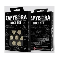 Q-Workshop: Capybara Dice Set (Sleepie)