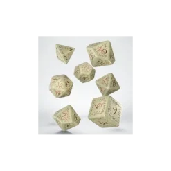 Q-Workshop: Elvish Shimmering Beige & Copper Jumbo Dice Set