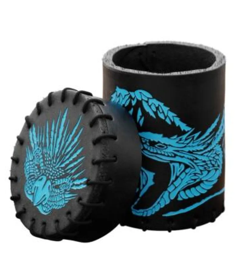 Q-Workshop: Feather-Headed Dracopolis Dice Cup (Leather)