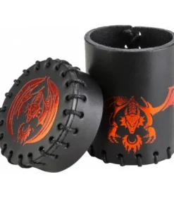 Q-Workshop: Flying Dragon Dice Cup (Black & Red)