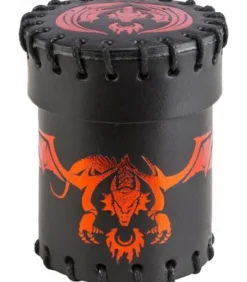 Q-Workshop: Flying Dragon Dice Cup (Black & Red)