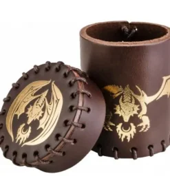 Q-Workshop: Flying Dragon Dice Cup (Brown)