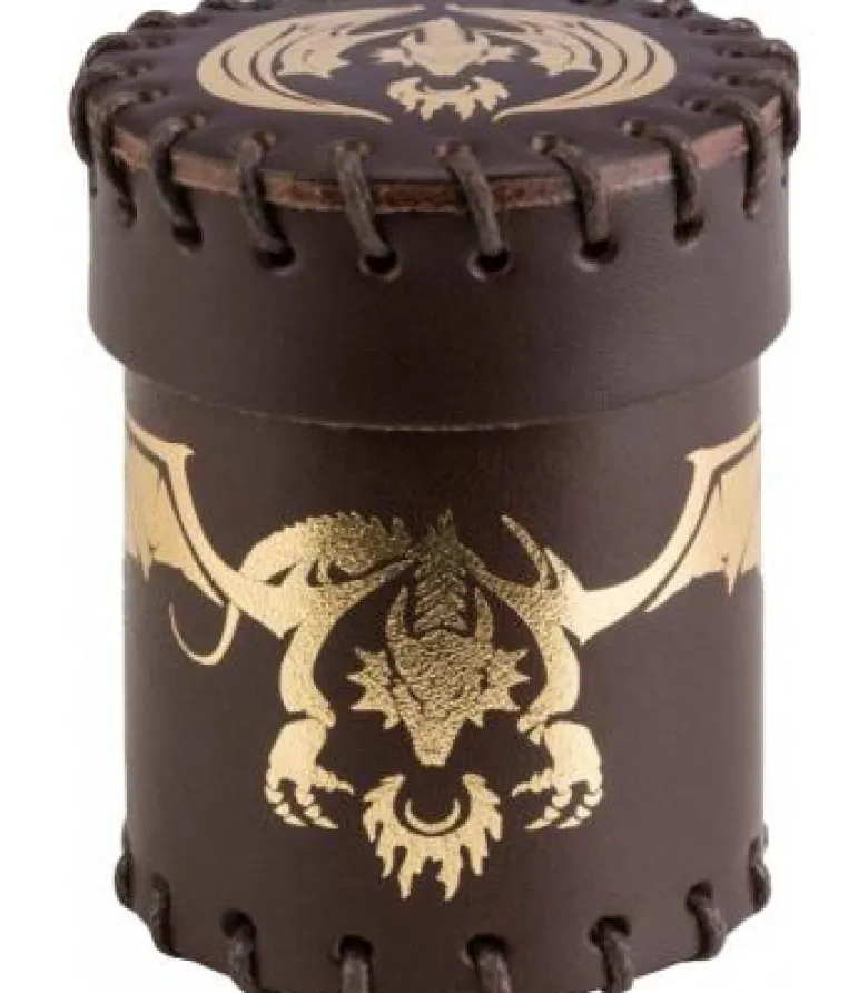 Q-Workshop: Flying Dragon Dice Cup (Brown)