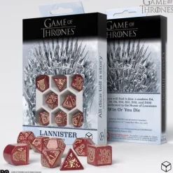 Q-Workshop: Game of Thrones Dice Set - Lannister