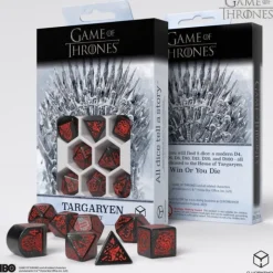 Q-Workshop: Game of Thrones Dice Set - Targaryen