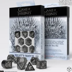 Q-Workshop: Game of Thrones Dice Set - Night's Watch